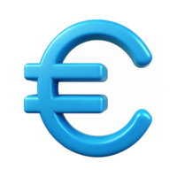 enchanting retro Clean lines, symmetrical euro symbol. Flat cyan, with Scalable Design. gallery standard png