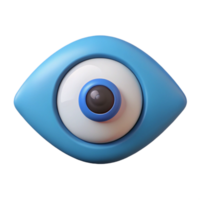 gorgeous mysterious mid-century Eye pictogram. Symmetrical design, flat color, crisp edges with Scalable Design. high quality png