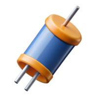 captivating distinctive Technical schematic of a capacitor. Clean lines, scalable, minimal with Scalable Design. png