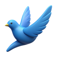 joyful beautiful Crisp edges outline of a bird in flight. Clean lines, flat color with Scalable Design. 8K png
