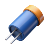 rare contemporary Schematic diagram of a capacitor. Minimal design, clean lines, with Scalable Design. ultra HD png