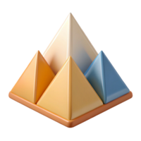 quintessential classic Alternating triangles, flat color. Clean lines, minimal design. Scalable, symmetrical with Scalable Design. expertly shot png