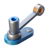 inspired bohemian Technical drawing of a lever. Clean lines, scalable design, flat color with Scalable Design. flawless png