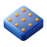 inspired mid-century Geometric monoline cube. Single-weight stroke, flat color with Scalable Design. exclusive png