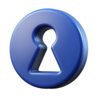 impressive creative Logo depicting a simplified keyhole shape. Clean lines, symmetrical, with Scalable Design. exclusive png