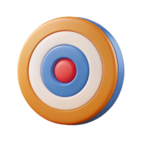 iconic victorian Target icon with three concentric circles. Flat color, crisp edges with Scalable Design. high quality png