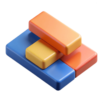 wonderful reflective art deco Abstract composition of two overlapping rectangles. Flat color, clean lines, with Scalable Design. original png