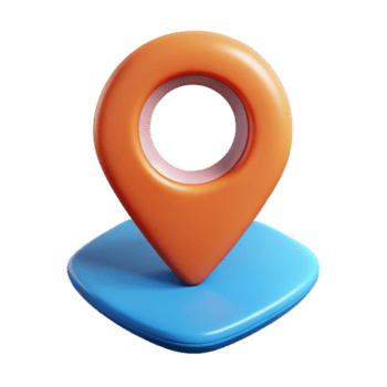 exemplarisk retro plats stift ikon märkning en specifika punkt. knaprig kanter, platt Färg, med skalbar design. äkta png