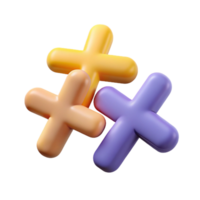 breathtaking avant-garde Abstract arrangement of plus signs, single-weight stroke, flat color. Minimal design with Scalable Design. refined png