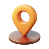 romantic sumptuous Scalable logo of an abstract location pin. Flat color, single-weight stroke, clean lines with Scalable Design. high resolution png