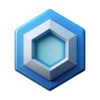energetic magnificent Geometric logo of a pentagon. Clean lines, minimal design, crisp edges with Scalable Design. 8K png
