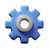 exceptional renaissance Gear badge with six cogs. Symmetrical, single-weight stroke, flat color with Scalable Design. high quality png