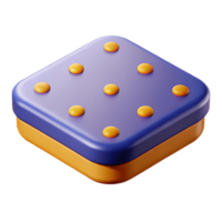 inspired abstract Geometric monoline cube. Single-weight stroke, flat color with Scalable Design. handcrafted png