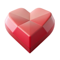 stunning energetic art deco Geometric shapes forming an abstract heart. Crisp edges, minimal design with Scalable Design. gallery standard png