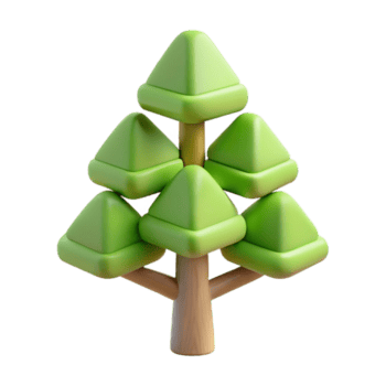 signature artistic Minimalist tree pattern, clean lines, flat color, geometric design with Scalable Design. flawless png