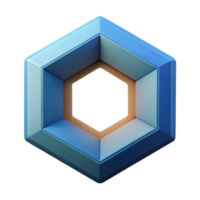 cativante inigualável geométrico logotipo do a octógono. limpar \ limpo linhas, mínimo projeto, fresco arestas com escalável Projeto. png