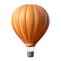 quintessential organic Minimal silhouette of a hot air balloon. Crisp edges, with Scalable Design. masterfully captured png