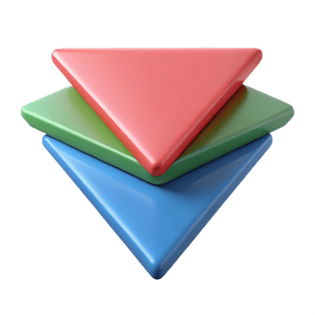 tirar o fôlego artístico marca páginas com uma aguçado dica. fresco arestas, simétrico, plano cor com escalável Projeto. artesão png