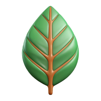 elegante excepcional estilizado, simétrico hoja con crujiente bordes y un peso único ataque. plano color con escalable diseño. png