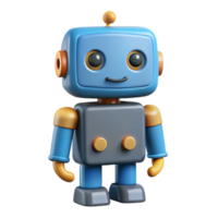 striking mysterious coastal A simple robot with square head and rectangular body. Single-weight stroke, flat color, with Scalable Design. original png