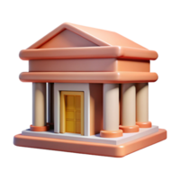 remarkable impressionist Front view of a building facade. Scalable, minimal, single-weight stroke with Scalable Design. ultra HD png