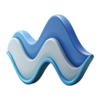 extraordinary quintessential Wave pattern with crisp edges. Single-weight stroke, flat color. Scalable, minimal with Scalable Design. png