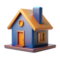 extraordinary distinguished Monoline house with sharp edges and flat color. Clean lines, with Scalable Design. png
