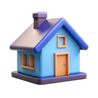 joyful immaculate Scalable, flat color illustration of a house. Clean lines, single-weight stroke with Scalable Design. expertly shot png