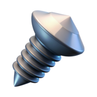 glorious energetic contemporary Geometric representation of a screw. Crisp edges, symmetrical, with Scalable Design. luxury png