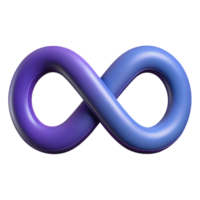 radiant sought-after Symmetrical infinity symbol. Single-weight stroke, flat color, with Scalable Design. png