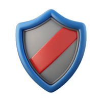 enchanting whimsical modern Shield badge with a single horizontal stripe. Single-weight stroke, flat color, clean lines with Scalable Design. top-tier png