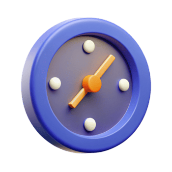 abbagliante indimenticabile orologio pittogramma. pulito linee, minimo disegno, piatto colore con scalabile design. png