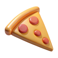 calma vibrante triangular fatia do pizza. escalável, fresco arestas, peso único acidente vascular encefálico com escalável Projeto. galeria padrão png