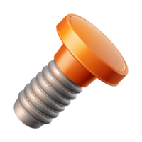 peaceful striking Isometric screw, single-weight stroke, clean lines, with Scalable Design. premium png