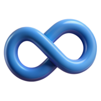 picturesque retro Clean lines forming a stylized infinity symbol. Flat color, with Scalable Design. ultra HD png