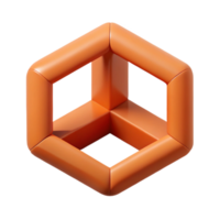 dramatic signature Geometric logo of a cylinder. Clean lines, minimal, crisp edges with Scalable Design. png