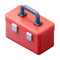 immaculate inspired Minimal isometric toolbox, single-weight stroke, red with Scalable Design. png
