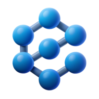 acclaimed impressionist Abstract logo of four connected dots. Crisp edges, flat color, with Scalable Design. expertly shot png