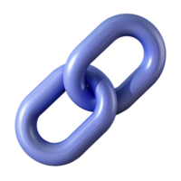 whimsical beautiful Chain link pattern, crisp edges. Single-weight stroke, flat color. Scalable, minimal with Scalable Design. refined png