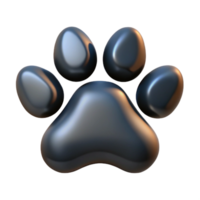 spectacular harmonious nordic Stylized paw print with sharp edges and a flat black color. with Scalable Design. gallery standard png