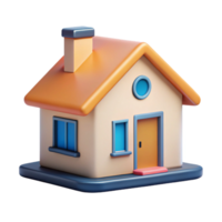 gorgeous inspired Monoline house with sharp edges and flat color. Clean lines, with Scalable Design. png