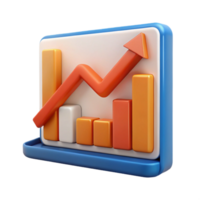 joyful breathtaking Chart depicting a declining trend. Clean lines, flat color, crisp edges with Scalable Design. crisp png