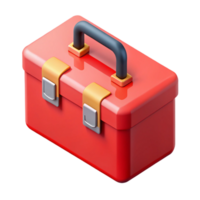 serene celebrated Minimal isometric toolbox, single-weight stroke, red with Scalable Design. png