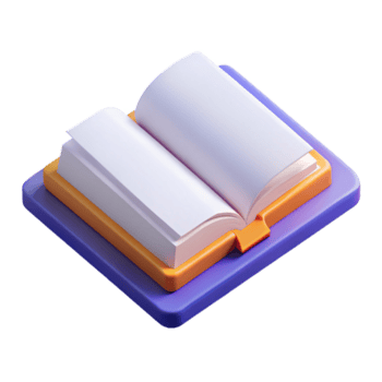 acclaimed victorian Isometric open book, minimal design, flat color, crisp edges with Scalable Design. gallery standard png