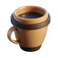 radiant quintessential Minimal silhouette of a coffee cup. Flat color, scalable, single-weight stroke with Scalable Design. png