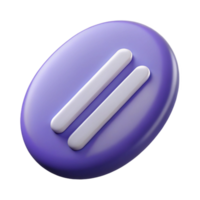 magnificent unparalleled Oval badge with two parallel lines. Minimal, flat color with Scalable Design. png