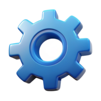 melancholic exquisite Gear icon representing settings or mechanics. Symmetrical design, single-weight stroke, with Scalable Design. fine detail png