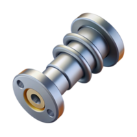 pristine bold artistic Flat color of a camshaft. Crisp edges, minimal design with Scalable Design. artisan png