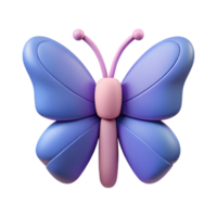 standout impressionist Symmetrical abstract butterfly, flat color. Clean lines, minimal, with Scalable Design. high resolution png