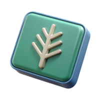 impressive quintessential Rectangular badge with a stylized tree silhouette. Single-weight stroke, flat color with Scalable Design. png